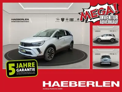Gebraucht Opel Crossland Elegance 110 PS (80 kW) 2024 Lackierung aluminiumgrau/metallic klarl (metallic) SUV