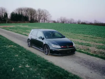 Gebraucht VW Golf VII GTI Clubsport 265 PS (194 kW) 2017 Grau Kleinwagen