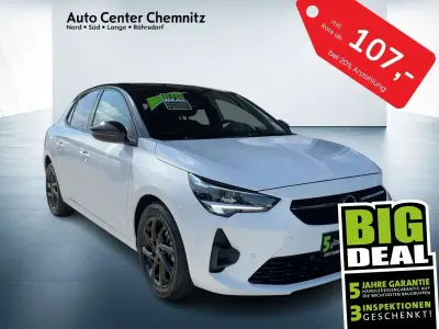 Gebraucht Opel Corsa GS Line 101 PS (74 kW) 2023 Arktis weiss / black Kleinwagen
