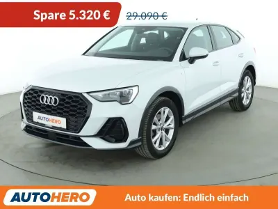 Gebraucht Audi Q3 S-Line 150 PS (110 kW) 2021 Gletscherweiss SUV