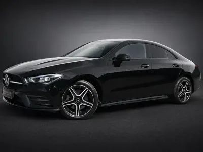 Gebraucht Mercedes CLA250e AMG 218 PS (160 kW) 2021 Schwarz Coupé