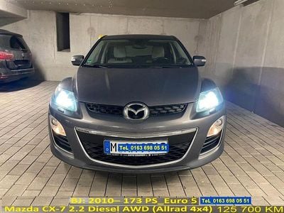 Gebraucht Mazda CX-7 High 173 PS (127 kW) 2010 Grau SUV