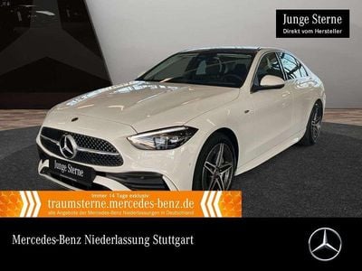 Weiß Gebraucht 2025 Mercedes C300e AMG Limousine | 43.290 € (Superpreis)