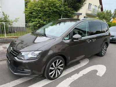 Gebraucht VW Sharan Highline 184 PS (135 kW) 2015 Braun Van / Kleinbus