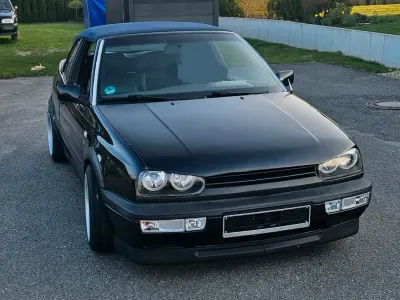 Gebraucht VW Golf Cabriolet GTI 1996 Schwarz Cabrio