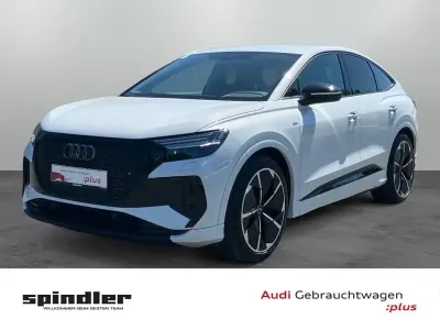Gebraucht Audi Q4 Sportback e-tron Ambiente 194 kW (265 PS) 2023 Gletscherweiß metallic SUV