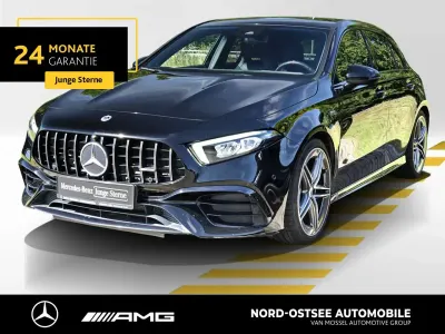 Gebraucht Mercedes A45 AMG AMG 387 PS (284 kW) 2022 Unilack nachtschwarz Kleinwagen
