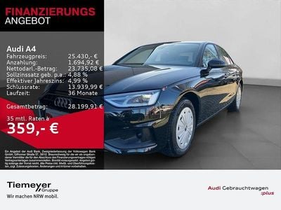 Gebraucht Audi A4 Sport 163 PS (119 kW) 2023 Schwarz Limousine