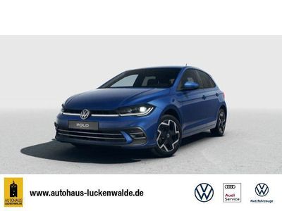 Ny VW Polo IQ Drive 95 HK (69 kW) 2025 Blå Sedan