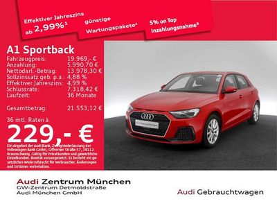 Gebraucht Audi A1 Advanced 95 PS (69 kW) 2022 Misanorot perleffekt SUV