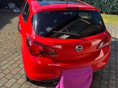Gebraucht Opel Corsa Color Edition 90 PS (66 kW) 2015 Rot Kleinwagen