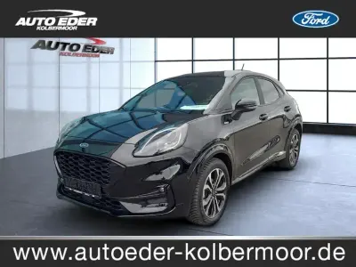 Begagnad Ford Puma ST-Line 125 HK (91 kW) 2023 Svart SUV