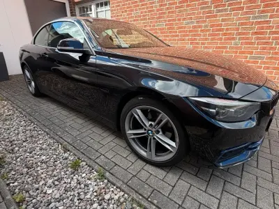 Gebraucht BMW 420 Cabriolet Sport Line 184 PS (135 kW) 2019 Schwarz Cabrio