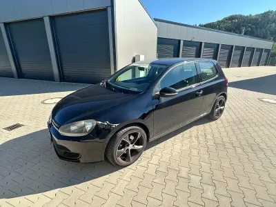 Gebraucht VW Golf VI Comfortline 80 PS (58 kW) 2009 Schwarz Kleinwagen