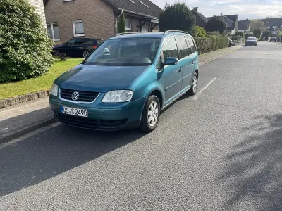 Używany VW Touran 116 KM (85 kW) 2003 Zielony Minivan