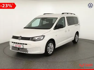 Neu VW Caddy Maxi 122 PS (89 kW) 2025 Weiß Van / Kleinbus