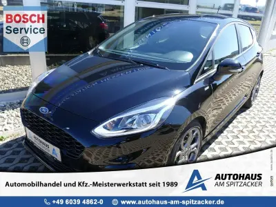 Gebraucht Ford Fiesta ST-Line 125 PS (91 kW) 2019 Iridiumschwarz metallic Kleinwagen
