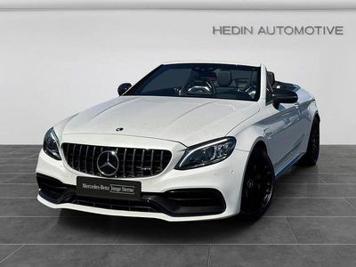 Brugt Mercedes C63S AMG Urban 375 HK (275 kW) 2022 Hvid Cabriolet