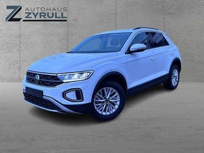 Gebraucht VW T-Roc Life 110 PS (80 kW) 2024 Weiß SUV