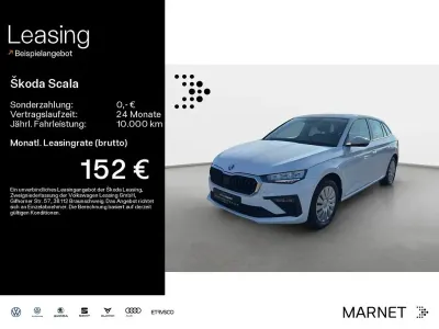 Gebraucht Skoda Scala Essence 95 PS (69 kW) 2025 Weiß Kleinwagen