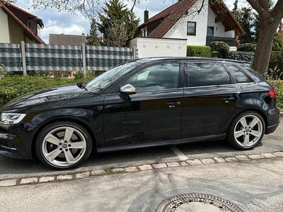 Second-hand Audi S3 Sportback 300 CP (220 kW) 2019 Negru Hatchback
