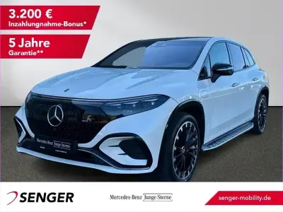 Gebraucht Mercedes EQS580 AMG Line Premium Plus 400 kW (544 PS) 2024 Weiß SUV