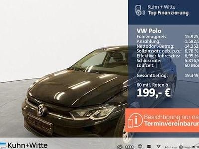 Gebraucht VW Polo Life 110 PS (80 kW) 2021 Schwarz Limousine