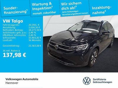 Gebraucht VW Taigo Goal 95 PS (69 kW) 2025 Schwarz SUV