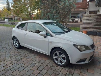 Gebraucht Seat Ibiza SC Style 86 PS (63 kW) 2012 Weiß Kleinwagen
