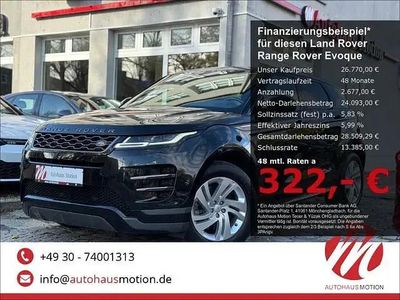 Second-hand Land Rover Range Rover evoque R-Dynamic 150 CP (110 kW) 2019 Negru SUV