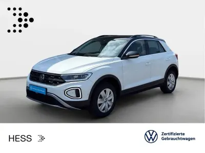 Gebraucht VW T-Roc Life 150 PS (110 kW) 2025 Pure white/schwarz SUV