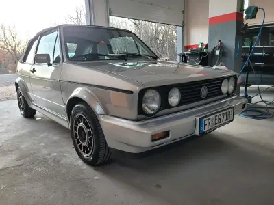 Gebraucht VW Golf Cabriolet 95 PS (69 kW) 1989 Silber Cabrio