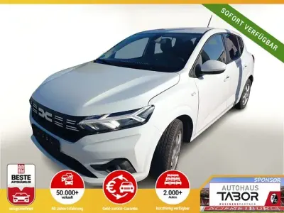 Gebraucht Dacia Sandero Expression 101 PS (74 kW) 2024 Weiß Kleinwagen