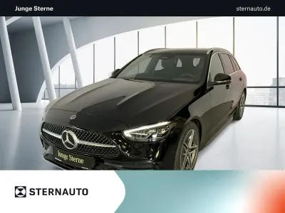 Gebraucht Mercedes C180 AMG 170 PS (125 kW) 2025 Unilack schwarz Kombi