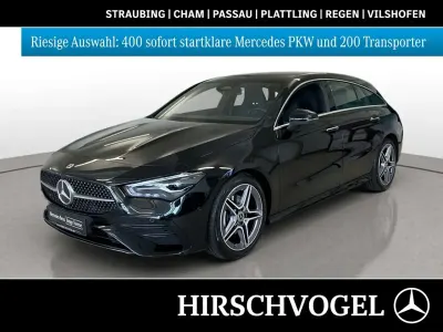Gebraucht Mercedes CLA180 Shooting Brake AMG line 136 PS (100 kW) 2025 Metalliclack kosmosschwarz Kombi
