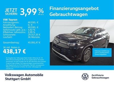 Schwarz Gebraucht 2025 VW Tayron Life SUV | 40.930 € (Fairer Preis)