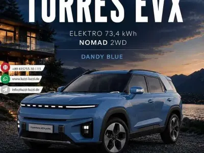 Neu KGM Torres 152 kW (207 PS) 2026 Dandy blue SUV