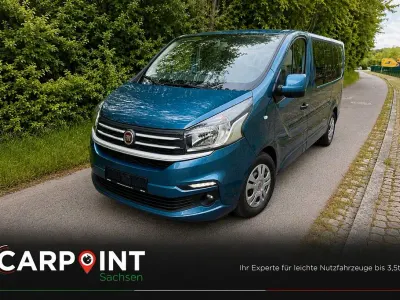 Gebraucht Fiat Talento Family 120 PS (88 kW) 2019 Blau Van / Kleinbus