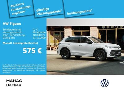 Weiß Gebraucht 2025 VW Tiguan R-line SUV | 50.981 € (Etwas zu teuer)