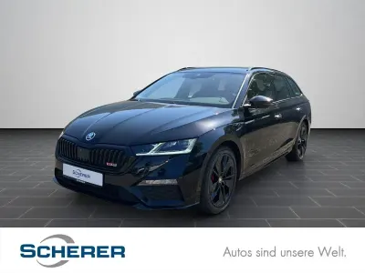 Gebraucht Skoda Octavia RS 245 PS (180 kW) 2024 Blackmagic perleffekt (metallic) Kombi