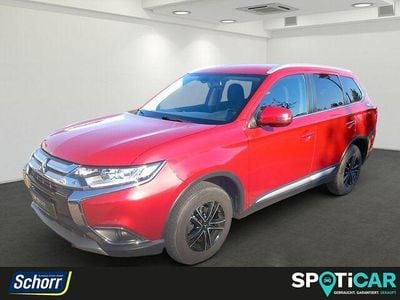 Gebraucht Mitsubishi Outlander Edition 150 PS (110 kW) 2018 Karminrot SUV