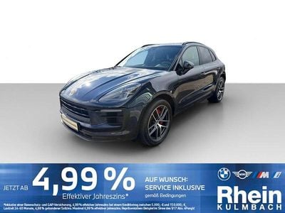 Second-hand Porsche Macan S Chrono 381 CP (280 kW) 2023 Albastru SUV