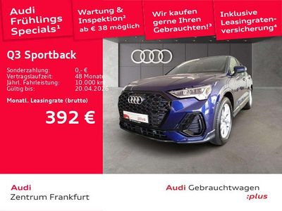 Gebraucht Audi Q3 S-Line 150 PS (110 kW) 2025 Navarrablau metallic/navarrabl SUV