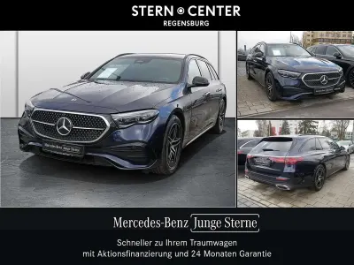 Gebraucht Mercedes E220 AMG 197 PS (144 kW) 2024 Metalliclack nautikblau Kombi