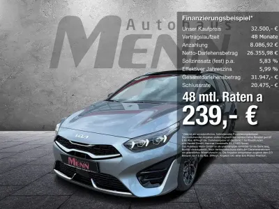 Neu Kia Ceed Sportswagon GT-Line 140 PS (102 kW) 2025 Silber Kombi