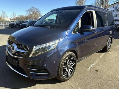 Cavansitblau Gebraucht 2019 Mercedes V300 Marco Polo Van / Kleinbus | 59.790 € (Etwas zu teuer)