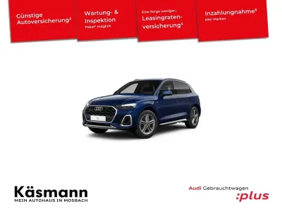 Gebraucht Audi Q5 Design 286 PS (210 kW) 2023 Navarrablau metallic SUV