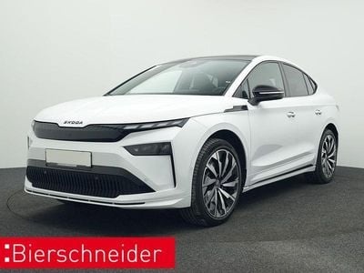Weiss Gebraucht 2025 Skoda Enyaq iV SportLine SUV | 49.950 € (Fairer Preis)