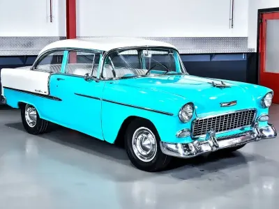 Gebraucht Chevrolet Bel Air 122 PS (89 kW) 1955 Grün Coupé