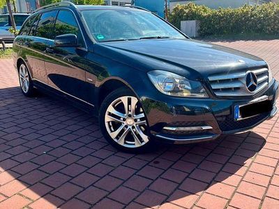 Usata Mercedes C200 Avantgarde 136 CV (100 kW) 2012 Nero Berlina